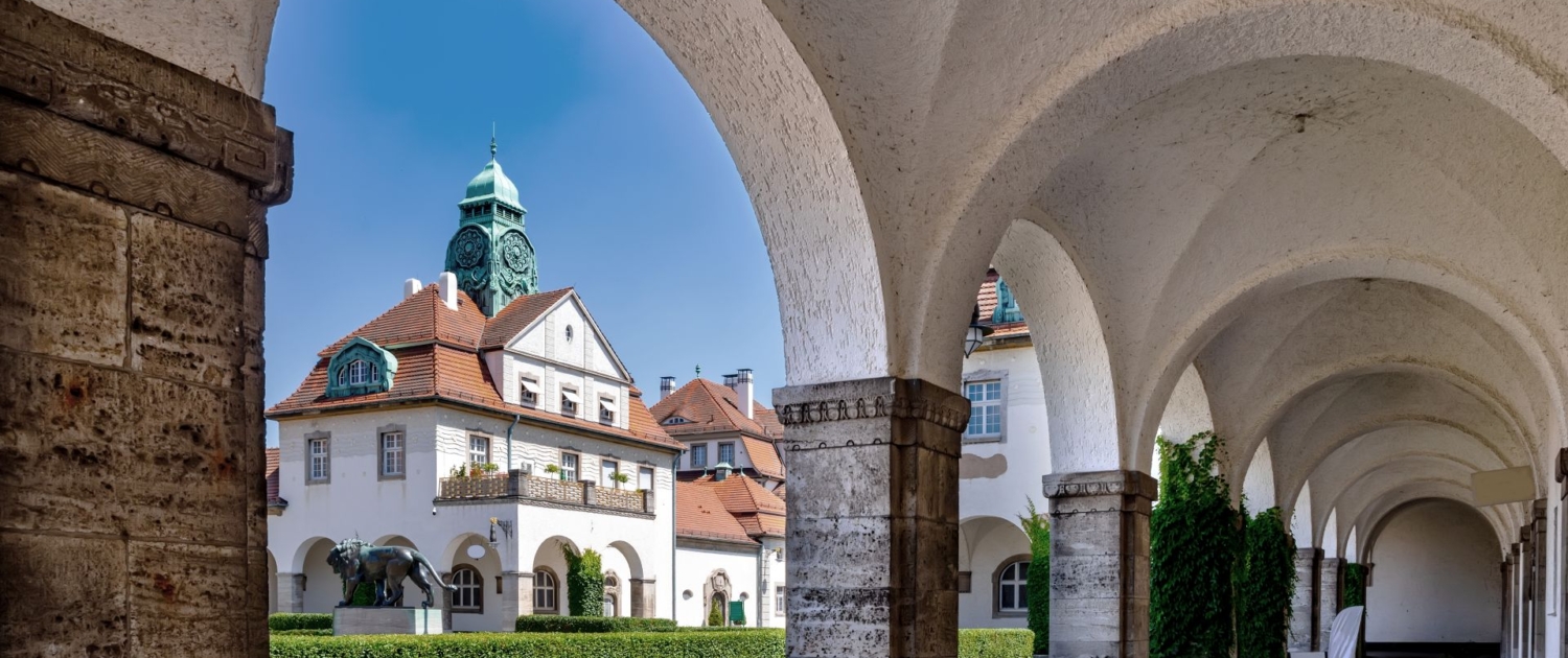 Wellness Spa, Bathhouses (bathhouse), Bad Nauheim, Sprudelhof, Germany,